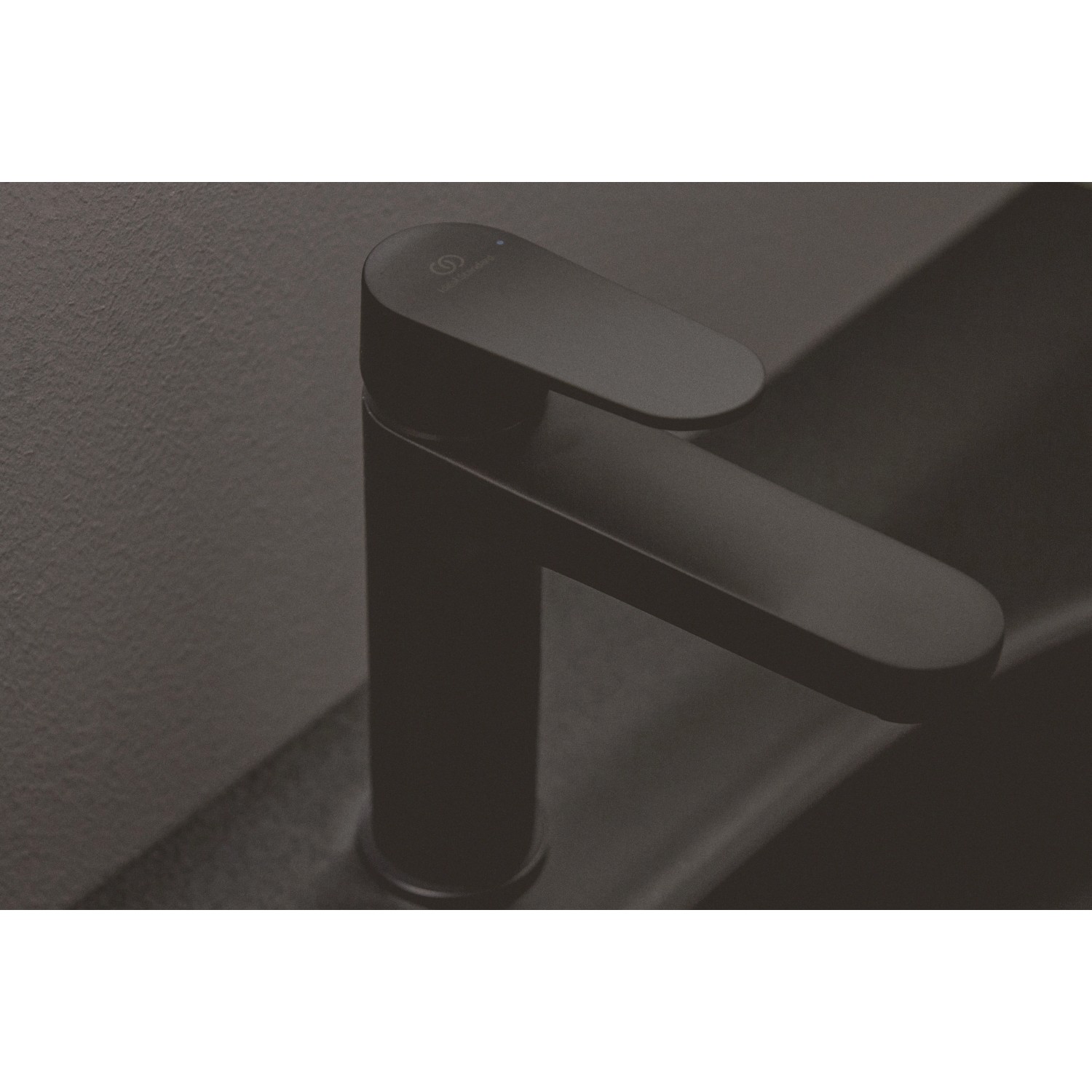 Ideal Standard Waschtischarmatur Cerafine O H120 mit PushOpen Ventil Silk Black