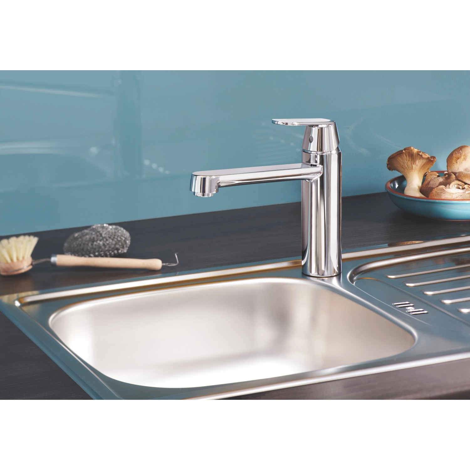 Grohe Einhand Küchenarmatur Eurosmart Cosmopolitan Auslauf mit Mousseur