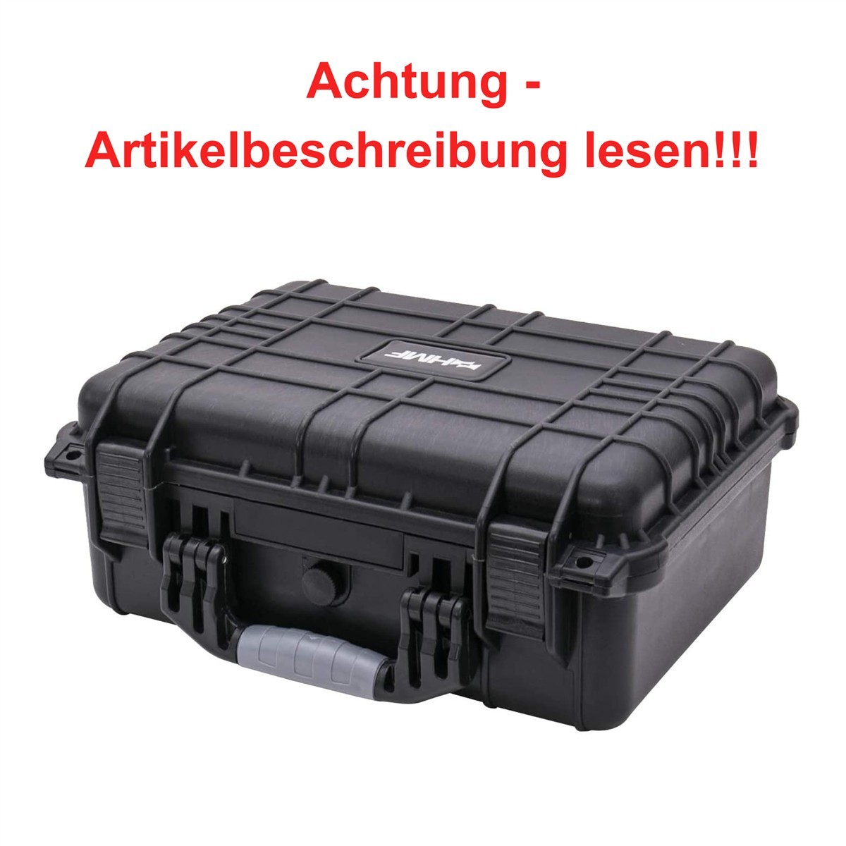 HMF Outdoor-Fotokoffer Waffenkoffer mit Rasterschaumstoff L41cm #2707