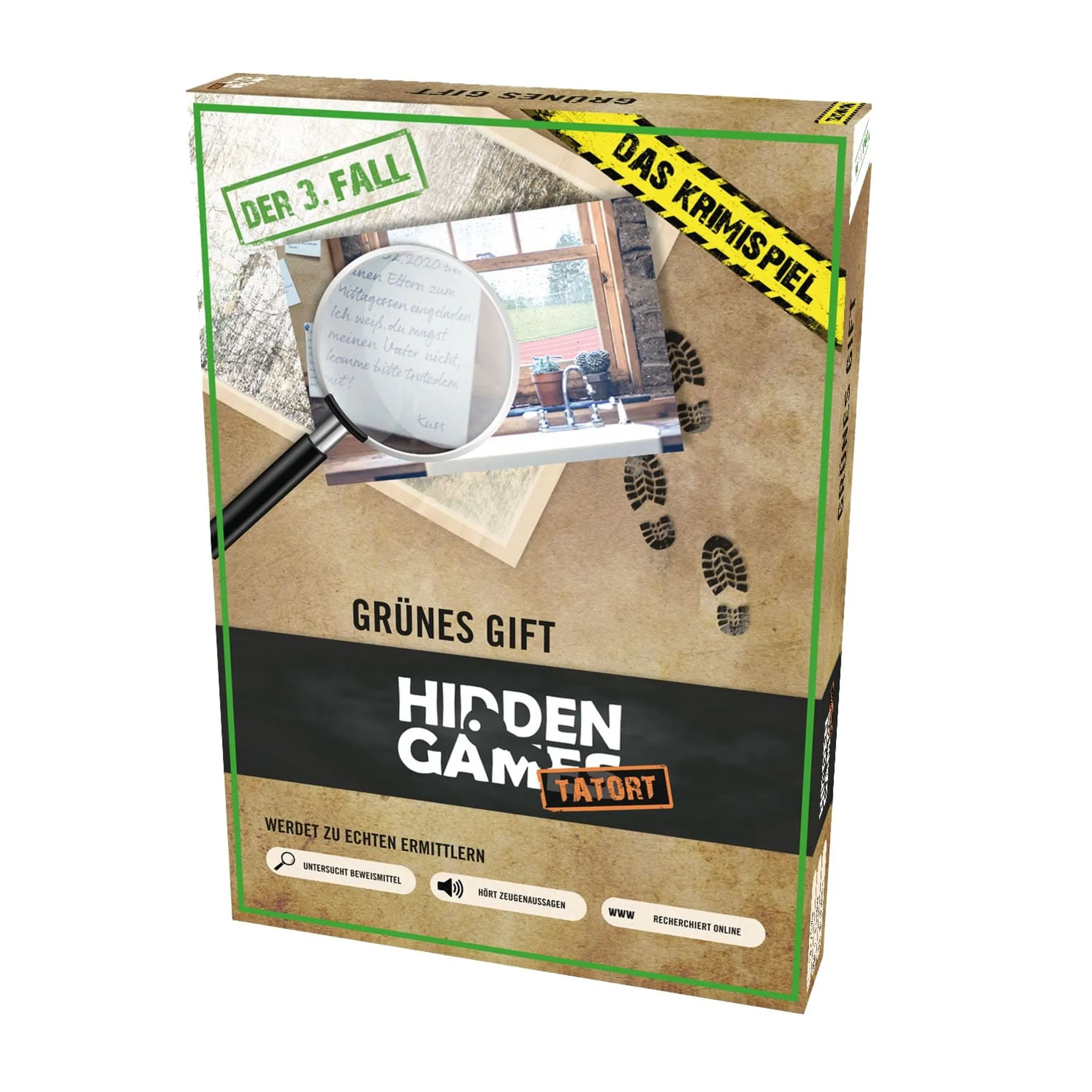 Hidden Games Tatort: Grünes Gift 3.Fall Gesellschaftsspiel