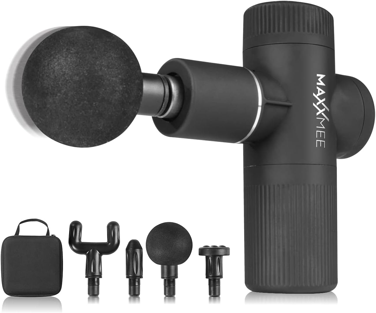 MAXXMEE Mini Massage Gerät Smart Grip  Massagegun schwarz