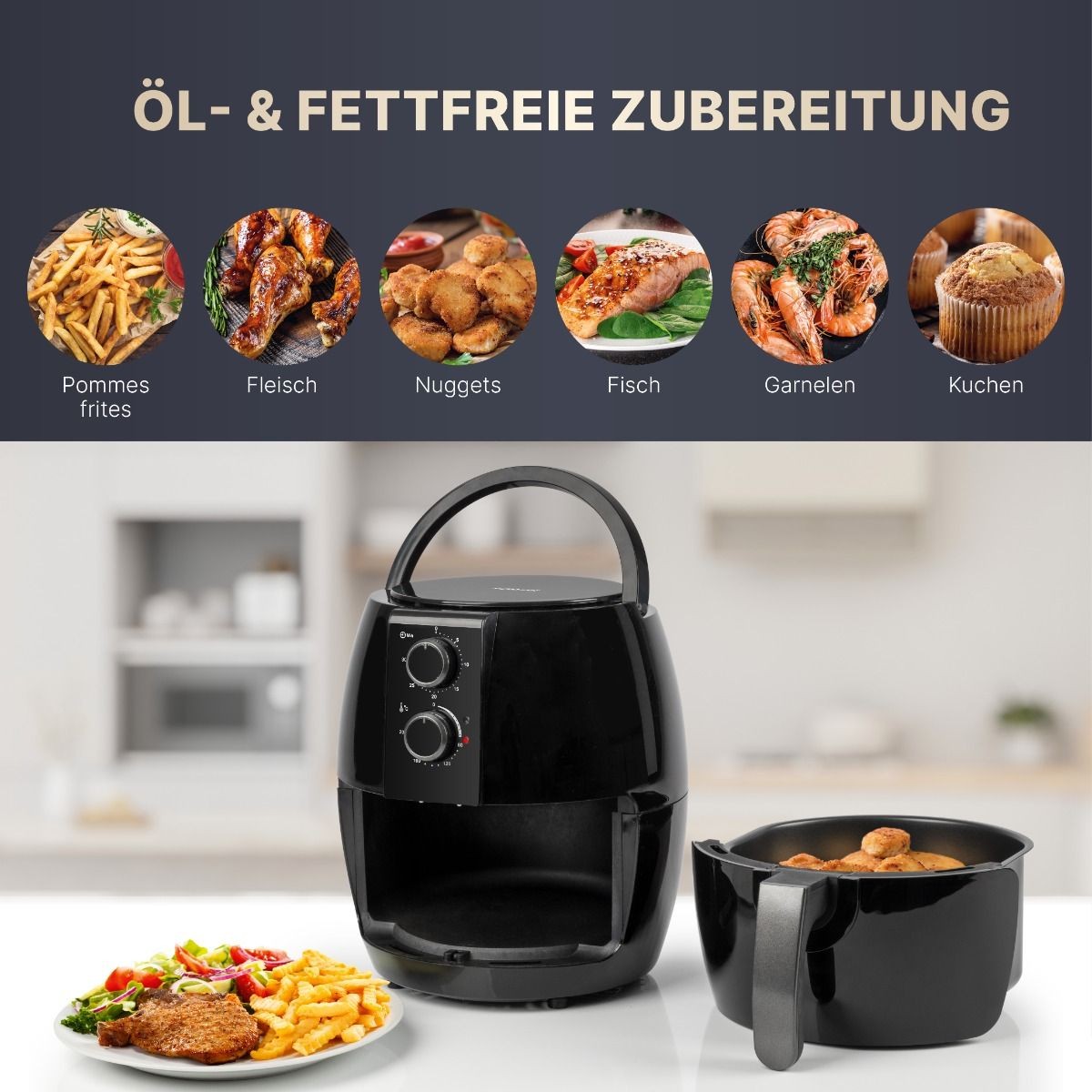 Bomann DA Fritteuse Heißluft