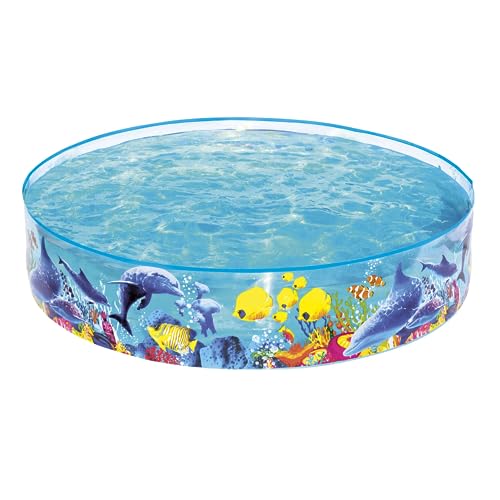 Bestway 55030 Fill‘N Fun Planschbecken, Odyssey, 183 x 38 cm