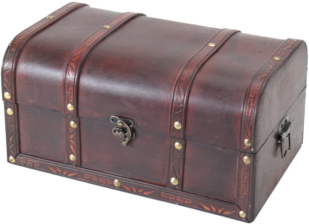 HMF Schatztruhe Holz Portugal Größe M