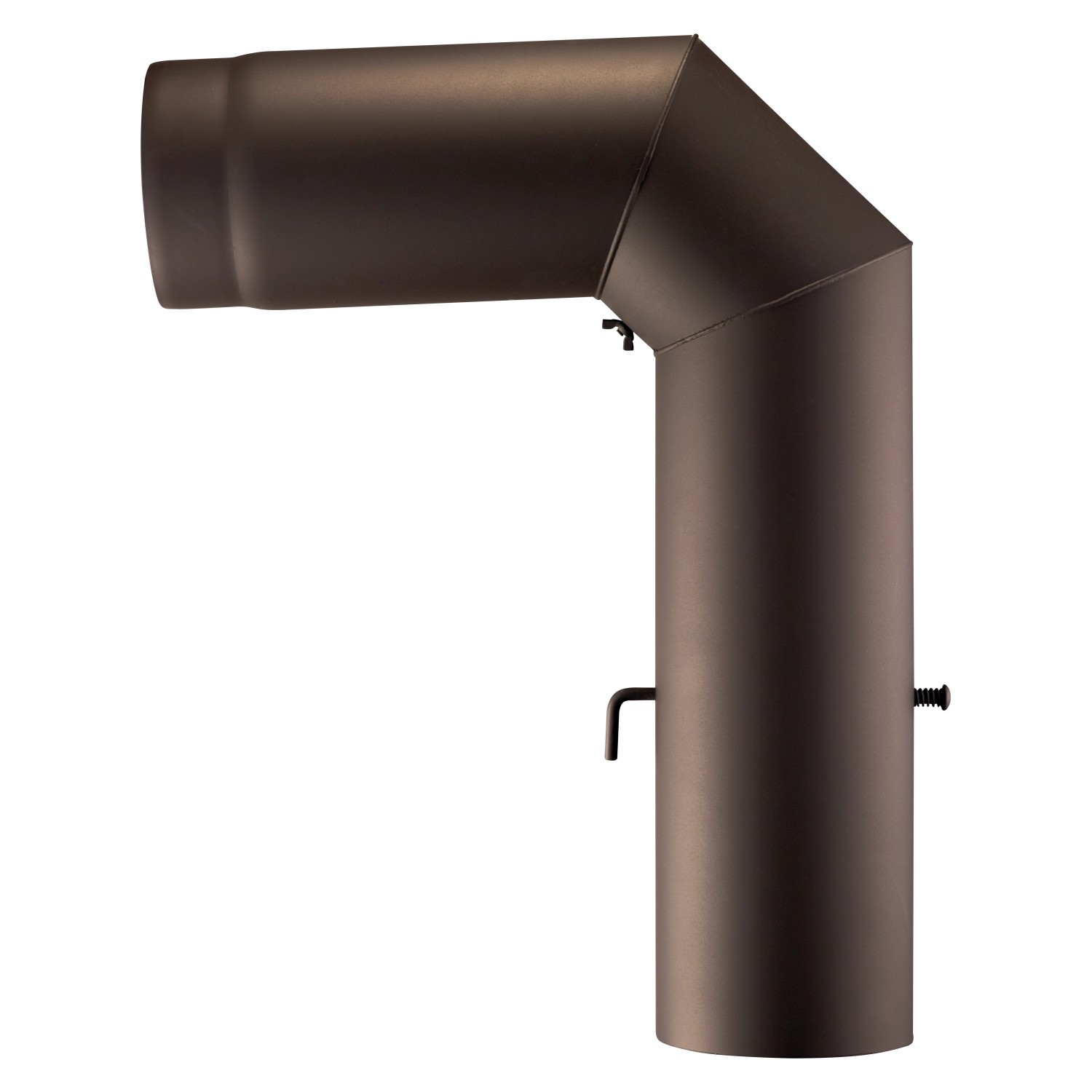 Firefix Rauchrohr Set Ø 150 mm 3 teilig Schwarz