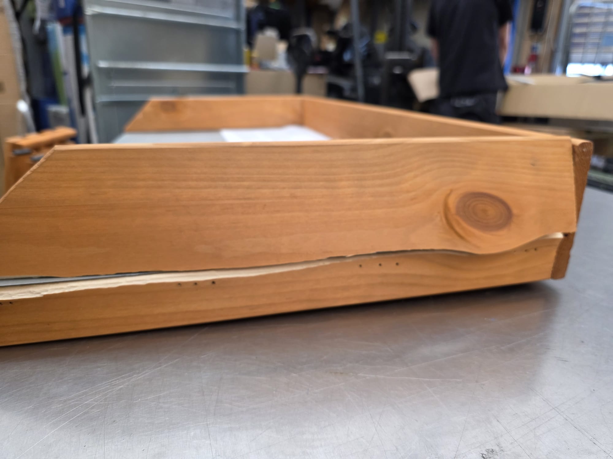 Holzbox, Kasten, Holz, Kleinteile, Naturholz