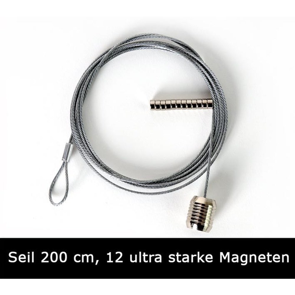 Kabel, Magnet, Starke Magnete, Seil aus Stahl, Außenkordel