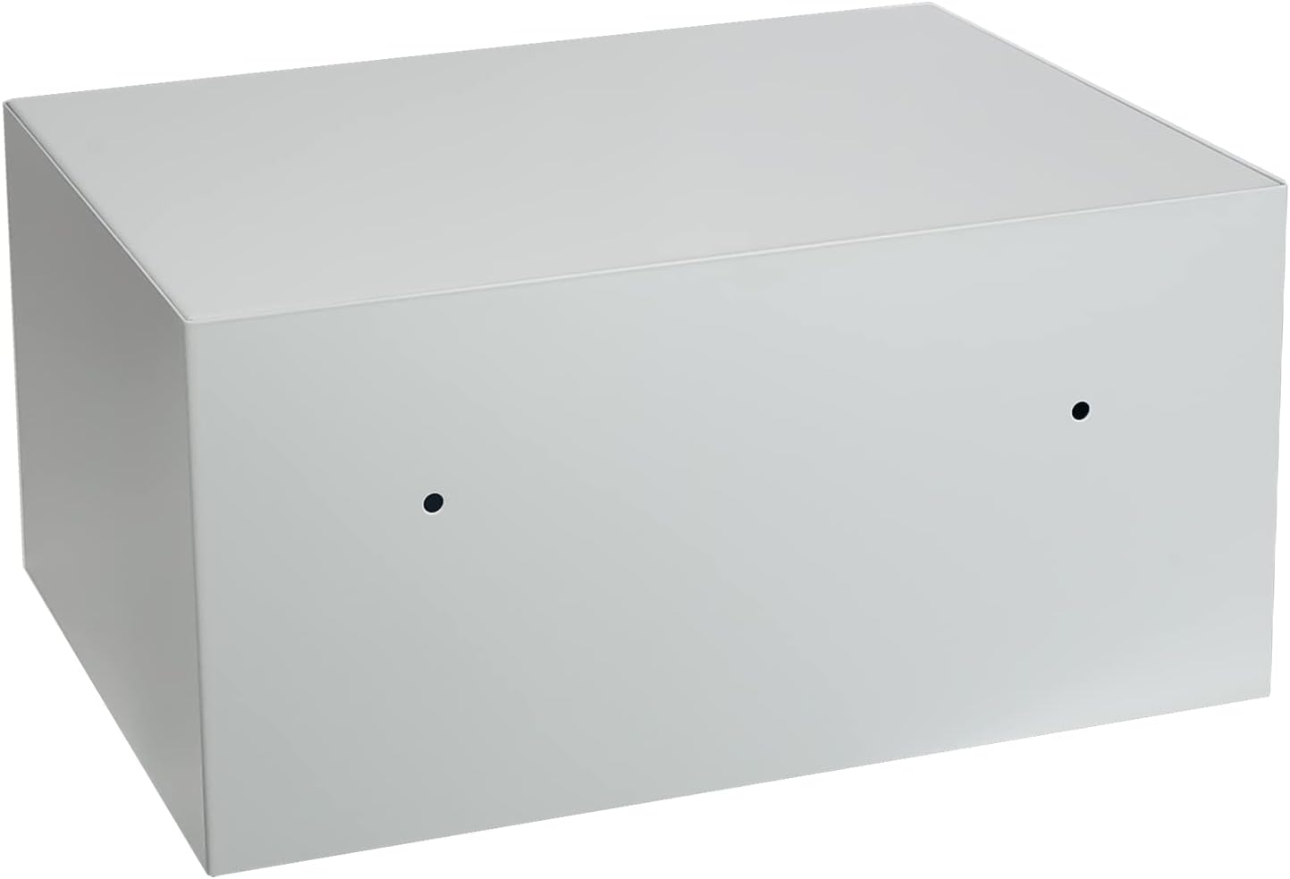 HMF Schließfach für Wertsachen Spind Metall grau