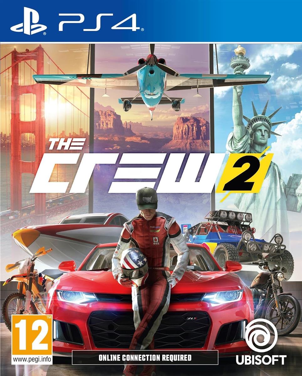 Ubisoft The Crew 2 PS4 Game ak tronic 26272