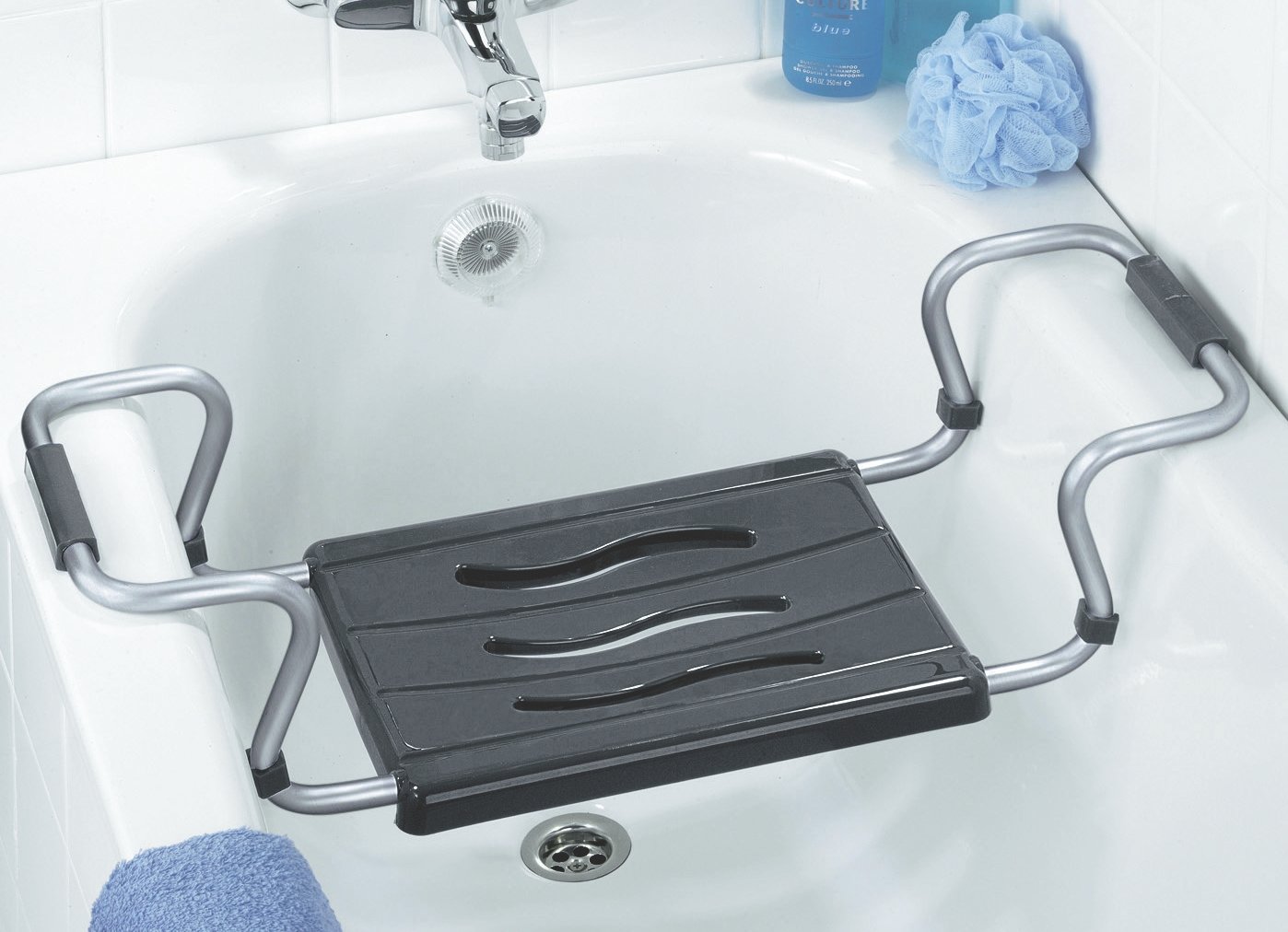 Badewannensitz silber Badehilfe