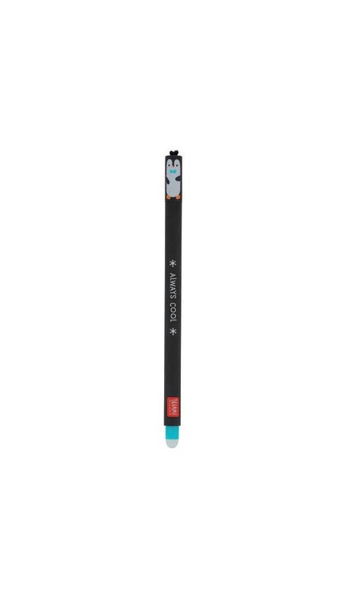 Legami Gelschreiber Pinguin Stift Schreibstift blau