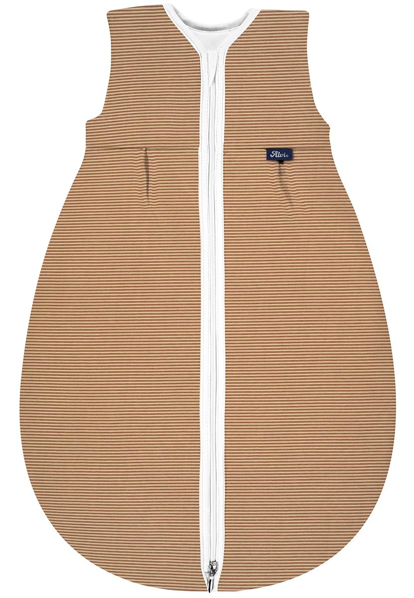 Alvi 426120586 Baby Mäxchen Thermo Schlafsack ohne Ärmel Winterschlafsack Außensack wattiert Gr. 80 TOG 3,0