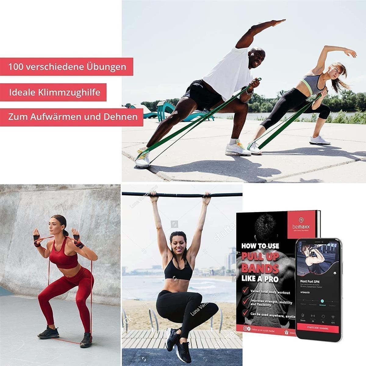 Fitness, Workout gear, Resistance bands, Athletic apparel, Pull-up bar