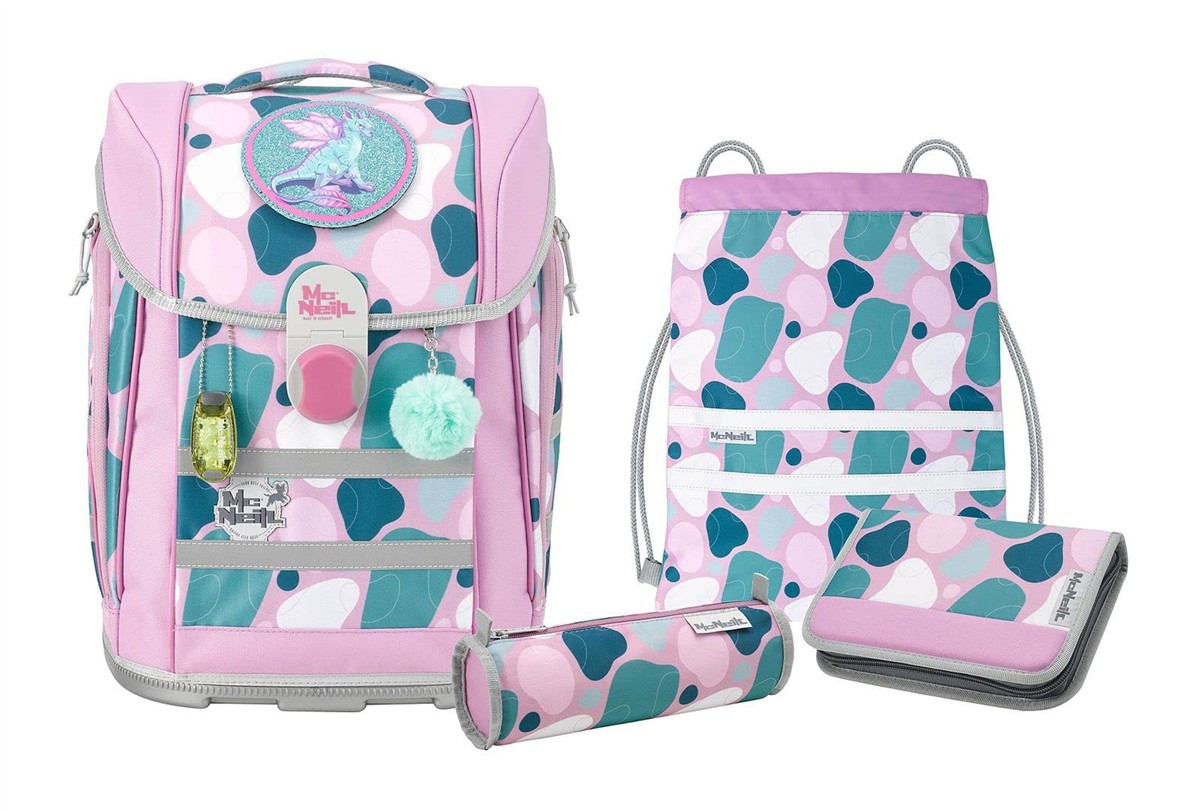 Schultasche, Ranzen, Schulranzen, Pausenbox, Stofftasche