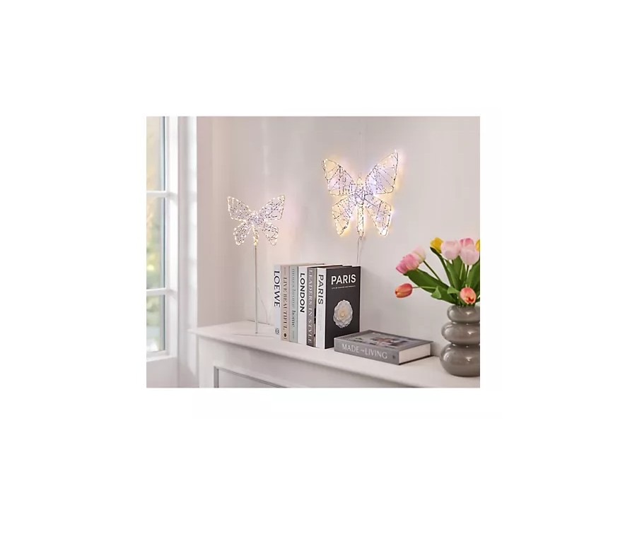 LUMIDA Casa LED Schmetterling – Deko zum Hängen