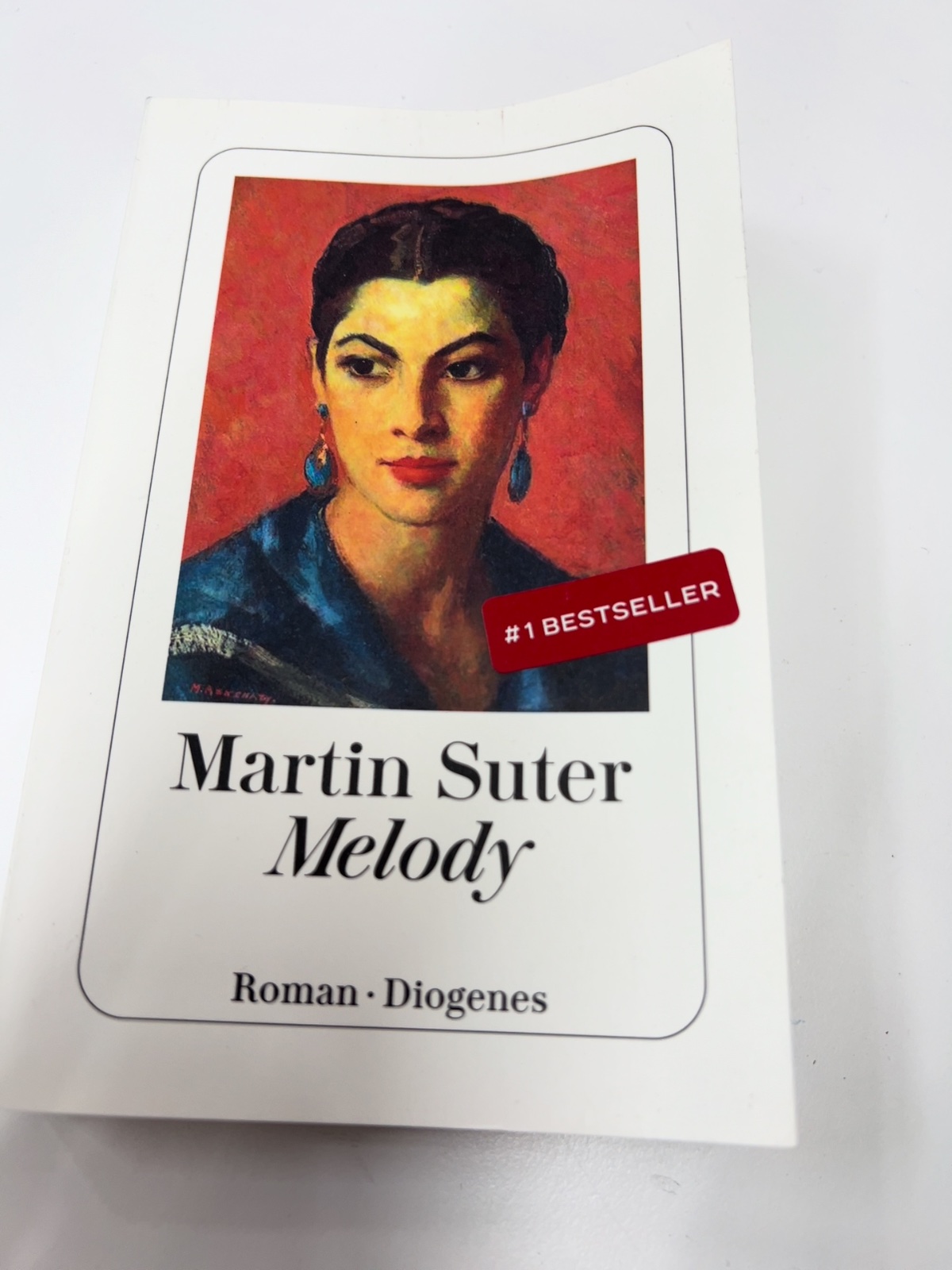 roman, melody, buch, cover, portrait