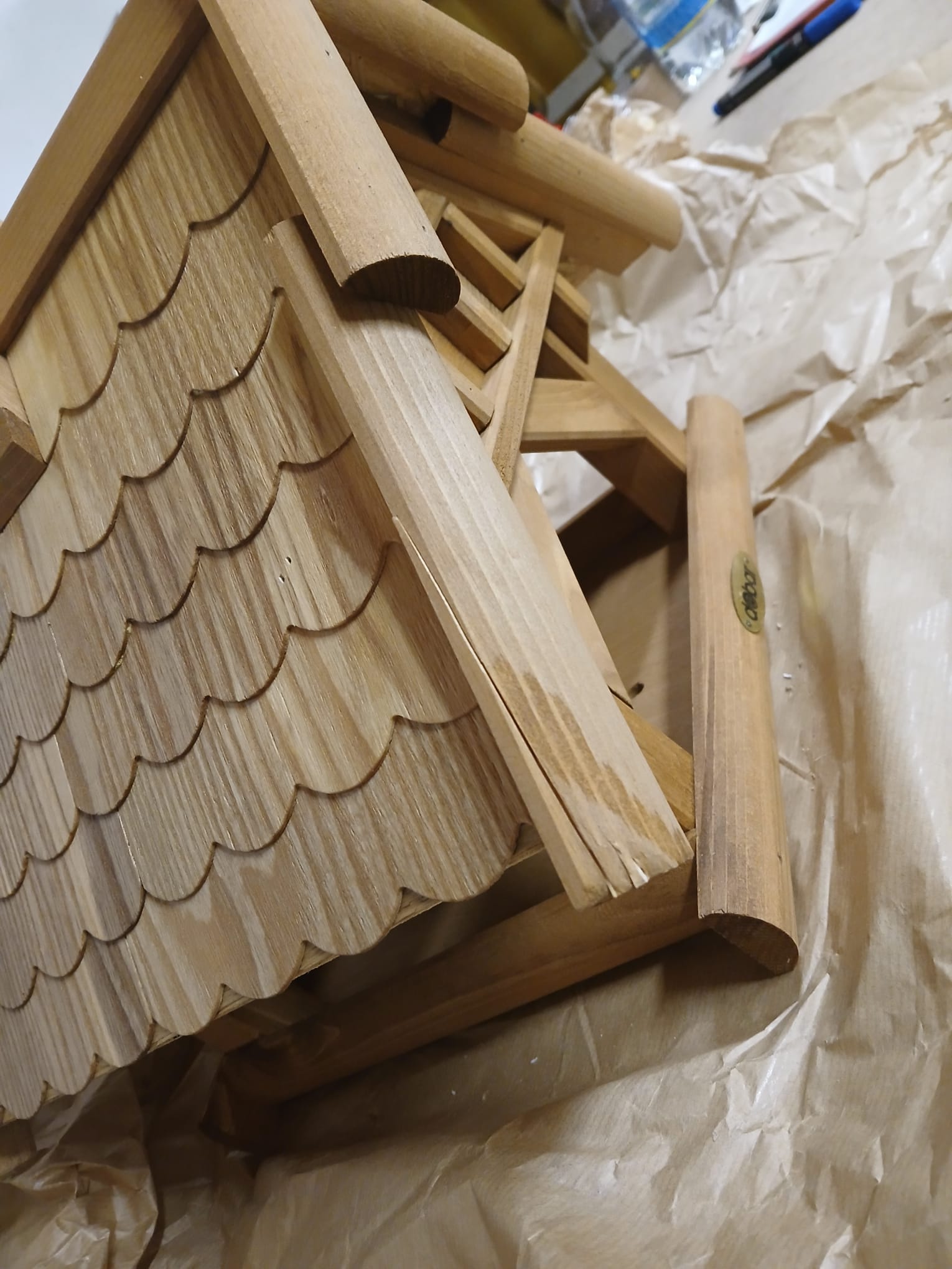Dobar Vogelhaus Vogelvilla Vogelfutterhaus Futterhaus #D256