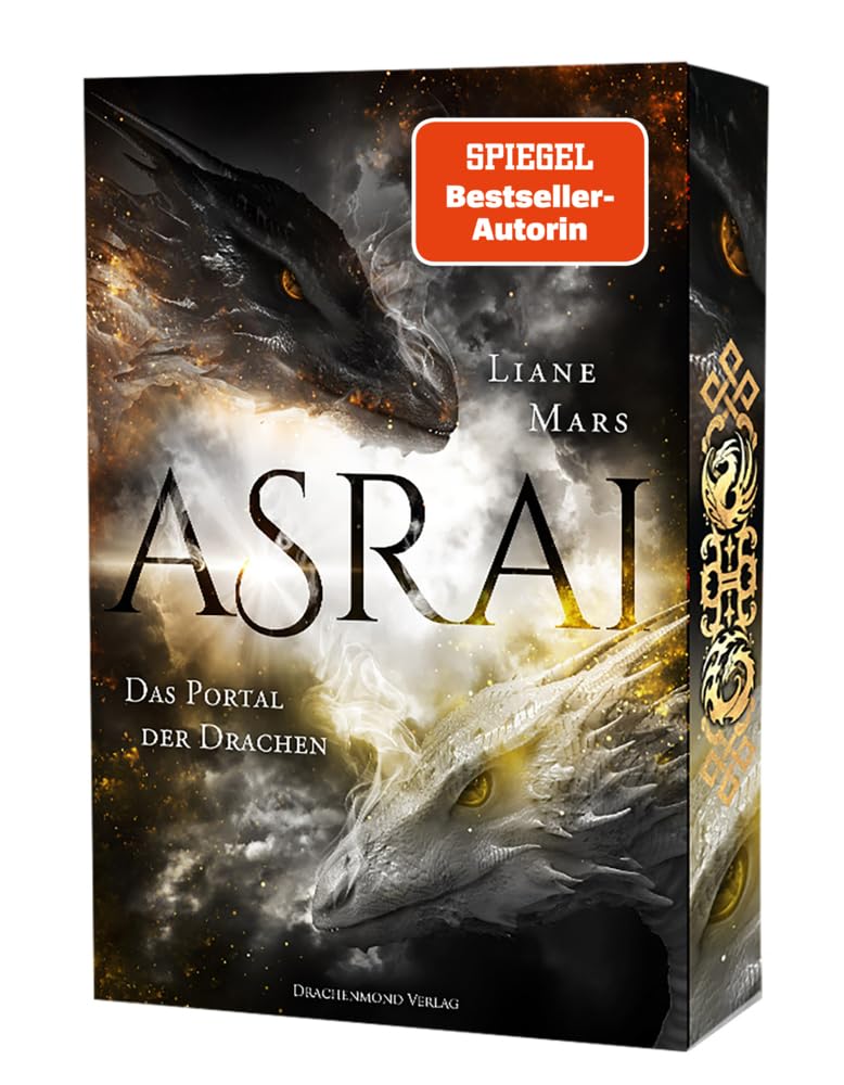 Asrai - Das Portal der Drachen: Epischer Fantasy-Liebesroman trifft auf Drachen und Magie Softcover mit Farbschnitt-Garantie
