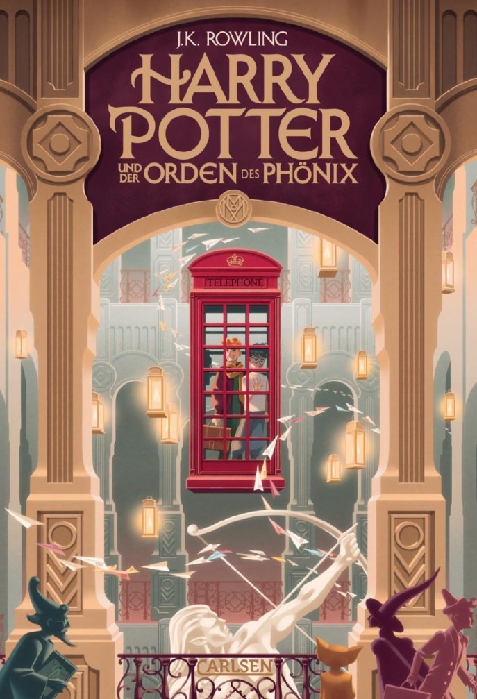 Buchumschlag, Harry Potter, Telefonzelle, Kunstillustration, Architektur