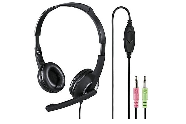 Rapoo Hama PC-Office Gaming Headset HS-P150 Kopfhörer Skype Games kabelgebunden