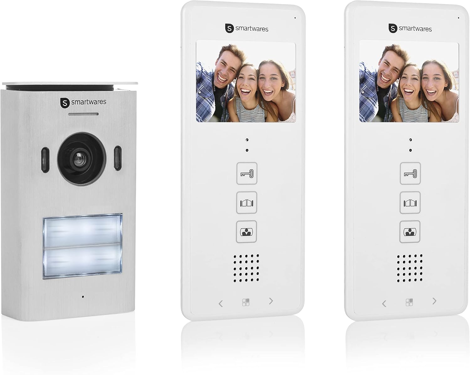 Smartwares Video-Türgegensprechanlage DIC-22122 2 Teilnehmer
