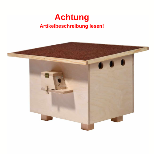 Dobar Hummelnistkasten inkl. Füllmaterial Holzkiste #D358