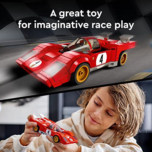 LEGO Speed Champions 76906 1970 Ferrari 512 M Modellauto Bausatz Rennwagen 2022 Kollektion LEGO-Bausteine LEGO-Sets LEGO-Steine Bausteine Sets