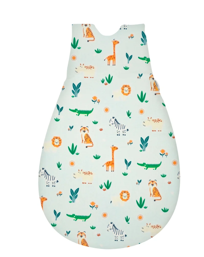 Schlafsack, Schlupfsack, Baby, Tiermuster, Jungle Print