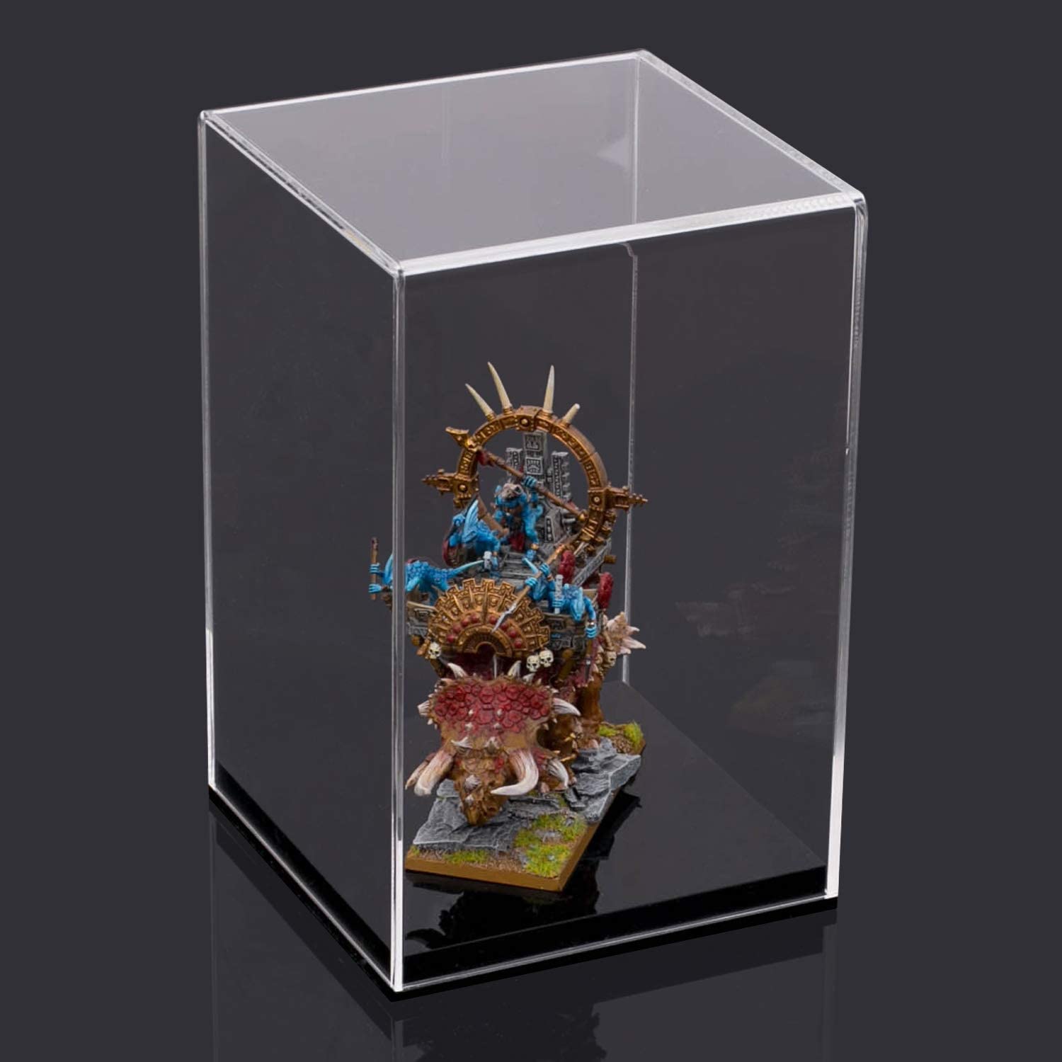 Miniatur, Modell, Diorama, Anzeigegehäuse, Sci-Fi Kreatur