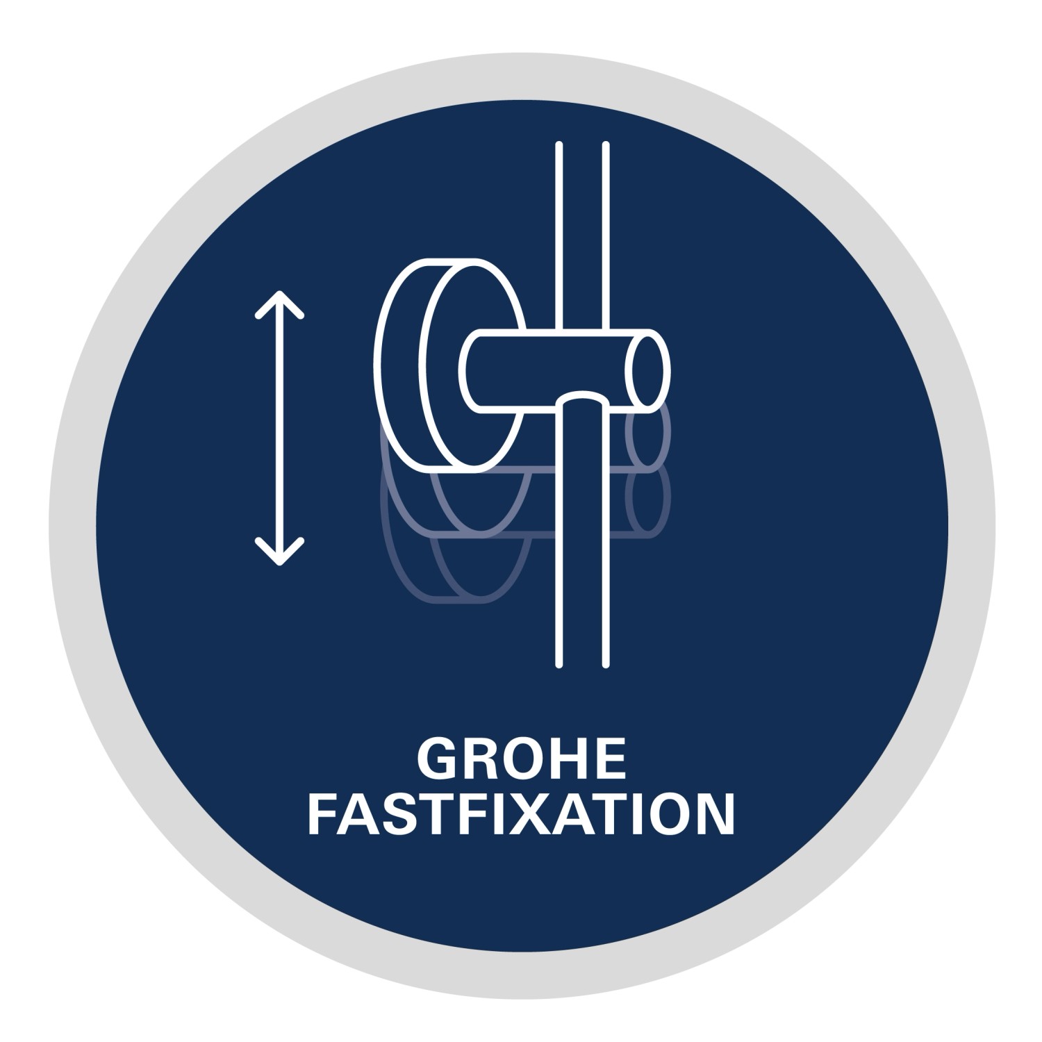 Grohe QuickFix Duschsystem Vitalio Start 250 mit Umstellung Wandmontage