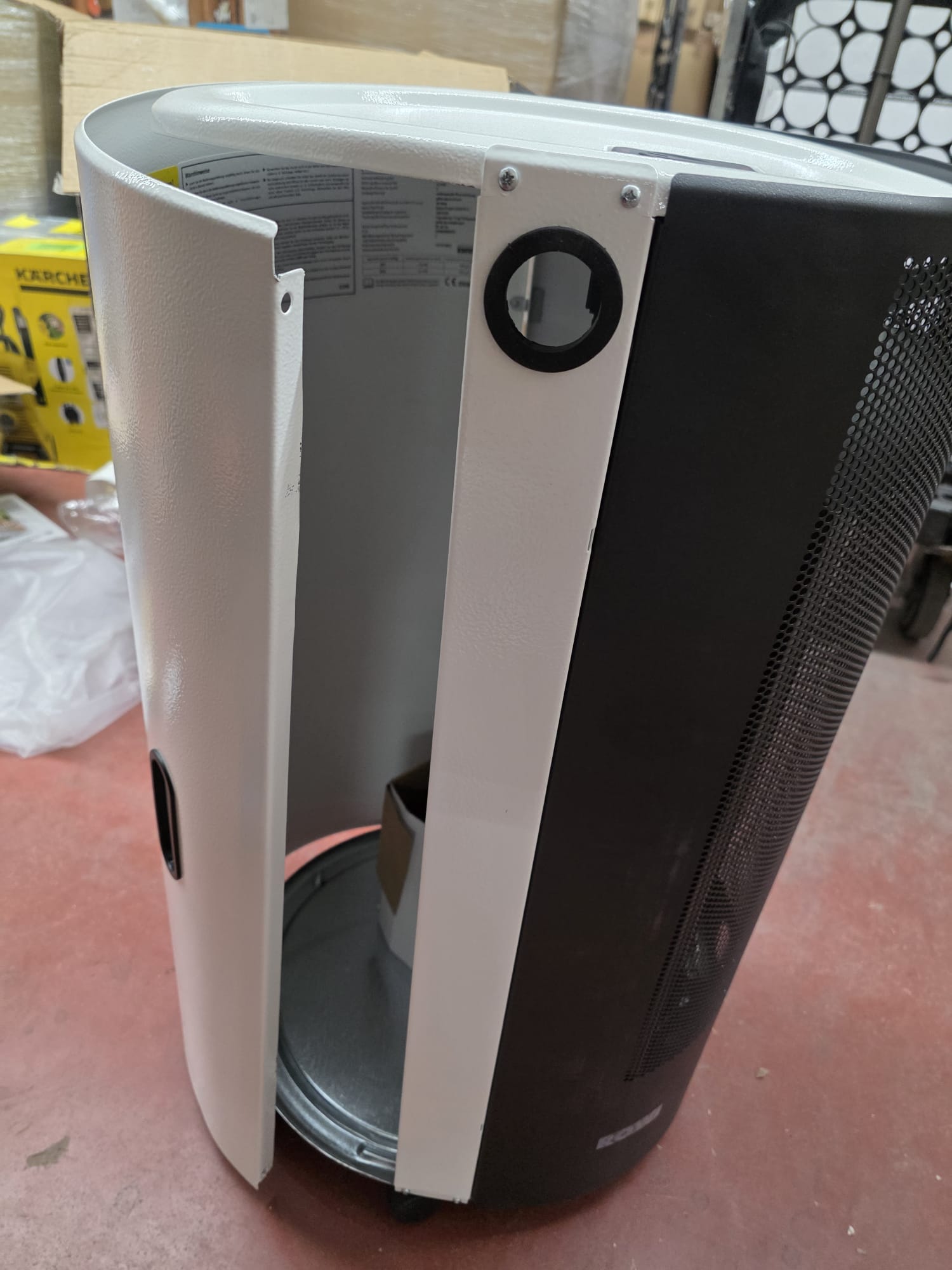 Rowi Gas Heizofen Blue Flame Pure 4,2 kW Schwarz EEK A #E757