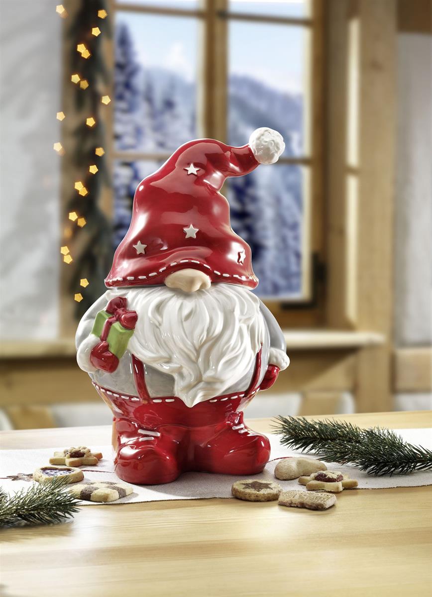 Gebäckdose Wichtel Weihnachten Keksdose Xmas