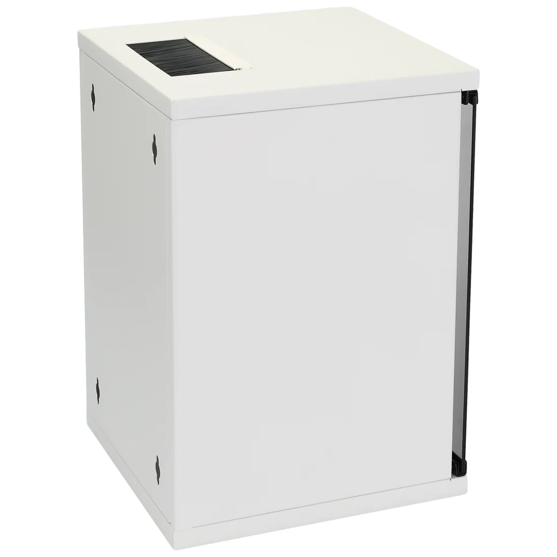 recycling bin, paper bin, slim cabinet, white box, trash can