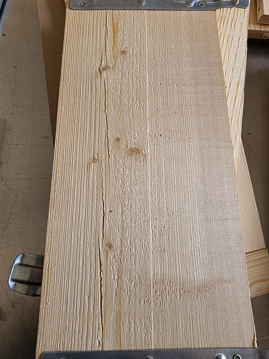 Dobar Frühbeet aus Holz mit Untersatz natur #D376