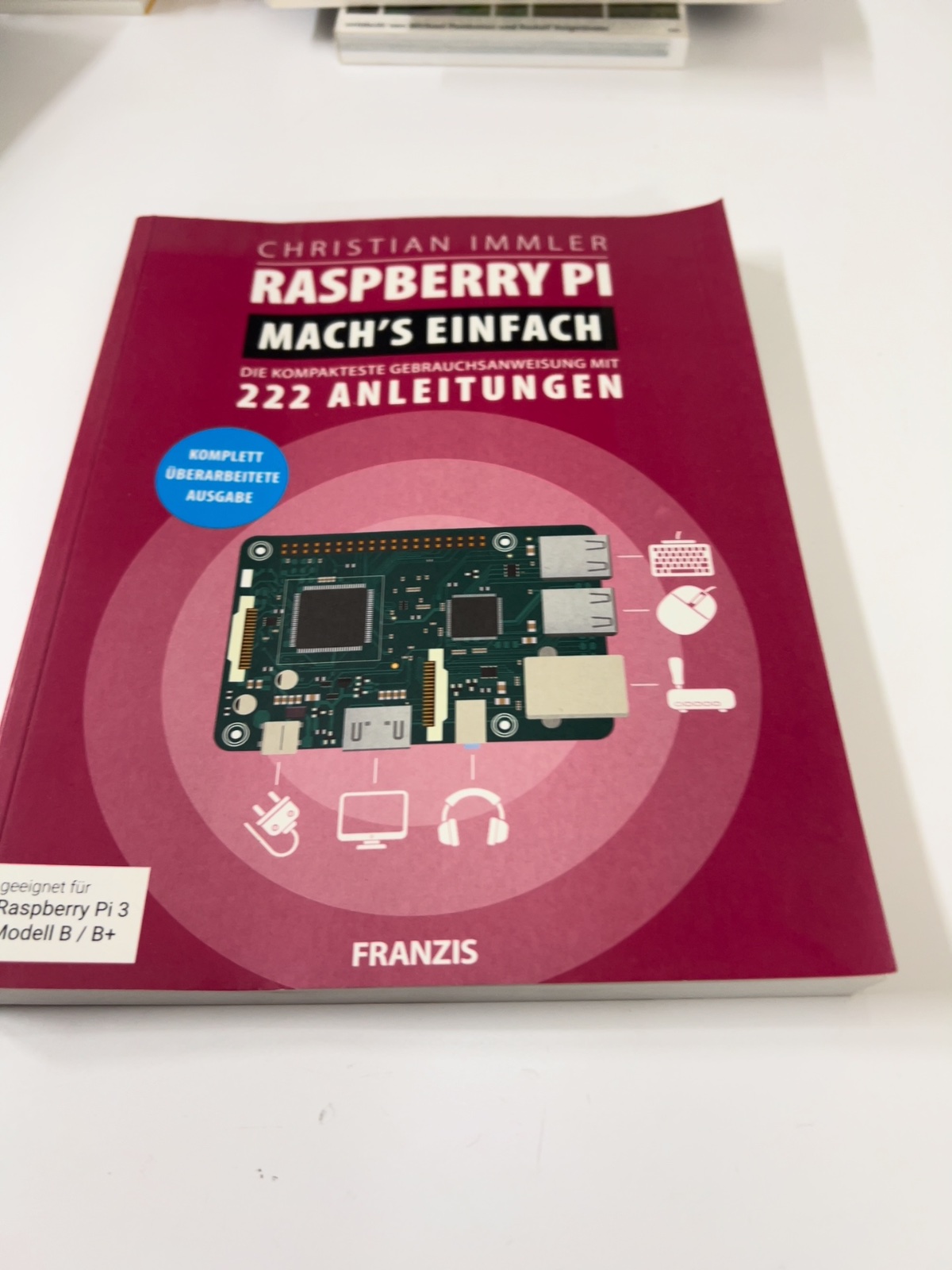 Raspberry Pi, Buch, Technikbuch, Roboterboard, Franzis Verlag