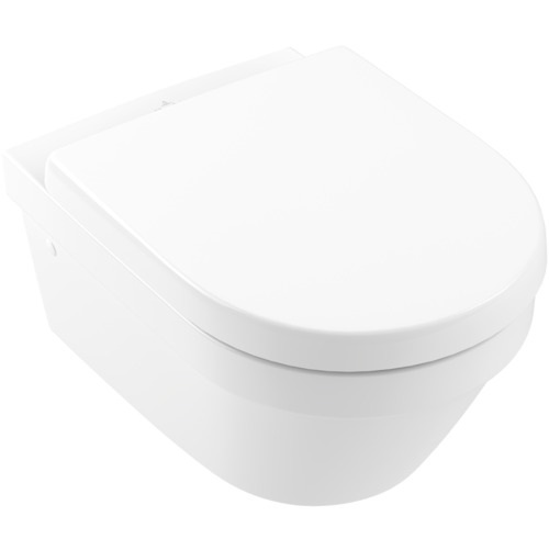 Villeroy & Boch 98M9C101 Architectura WC Sitz mit Absenkautomatik Weiß Alpin