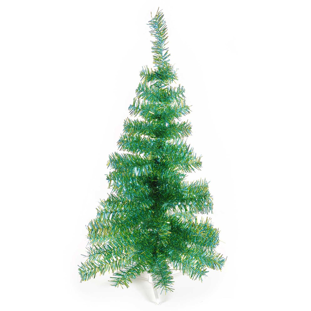HELLBLAU - APFELGRÜN METALLIC - 30, 60, 90, 120, 180, 240 cm künstlicher Weihnachtsbaum, farbiger Ta