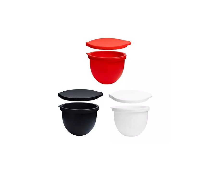 MODAURA MixAid Silikonformen für KITCHENAID Küchenmaschinen 6tlg. Set Schüssel