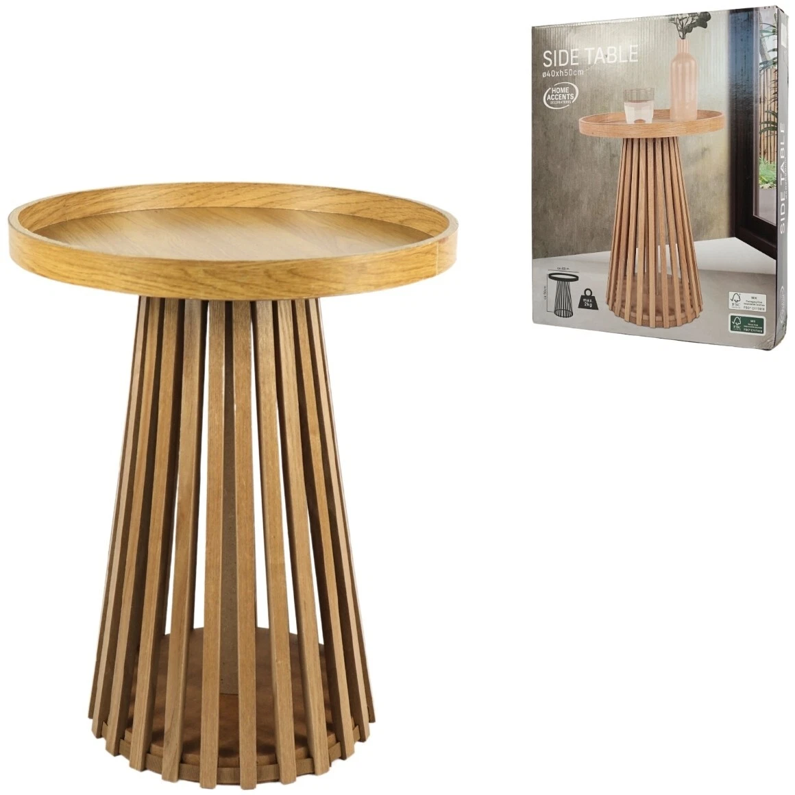 Beistelltisch 50 cm hoch 2 kg belastbar - Home Accents