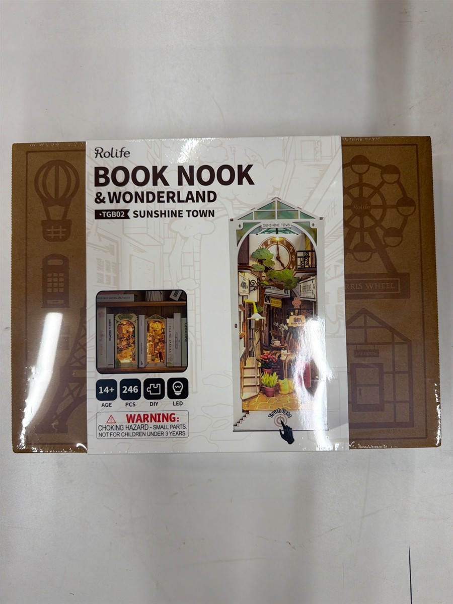 Bücher Ecken, Wunderland, Sonnenschein-Stadt, DIY LED, Alter 14+