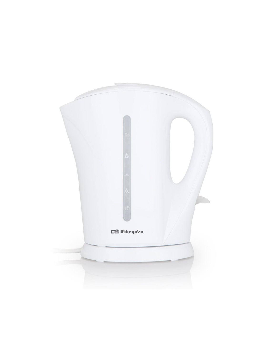 Orbegozo KT 6003 Wasserkocher 1,7 L 2200W Weiß