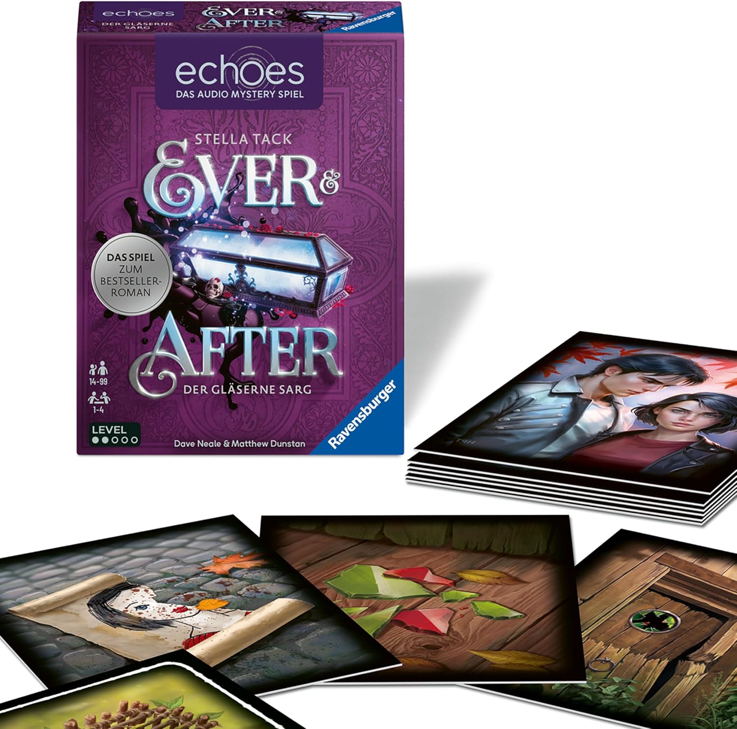 Ravensburger 24850 Echoes Ever & After - Audio Mystery Spiel ab 14 Jahren zum Spiegel Roman von Stella Tack Erlebnis-Spiel
