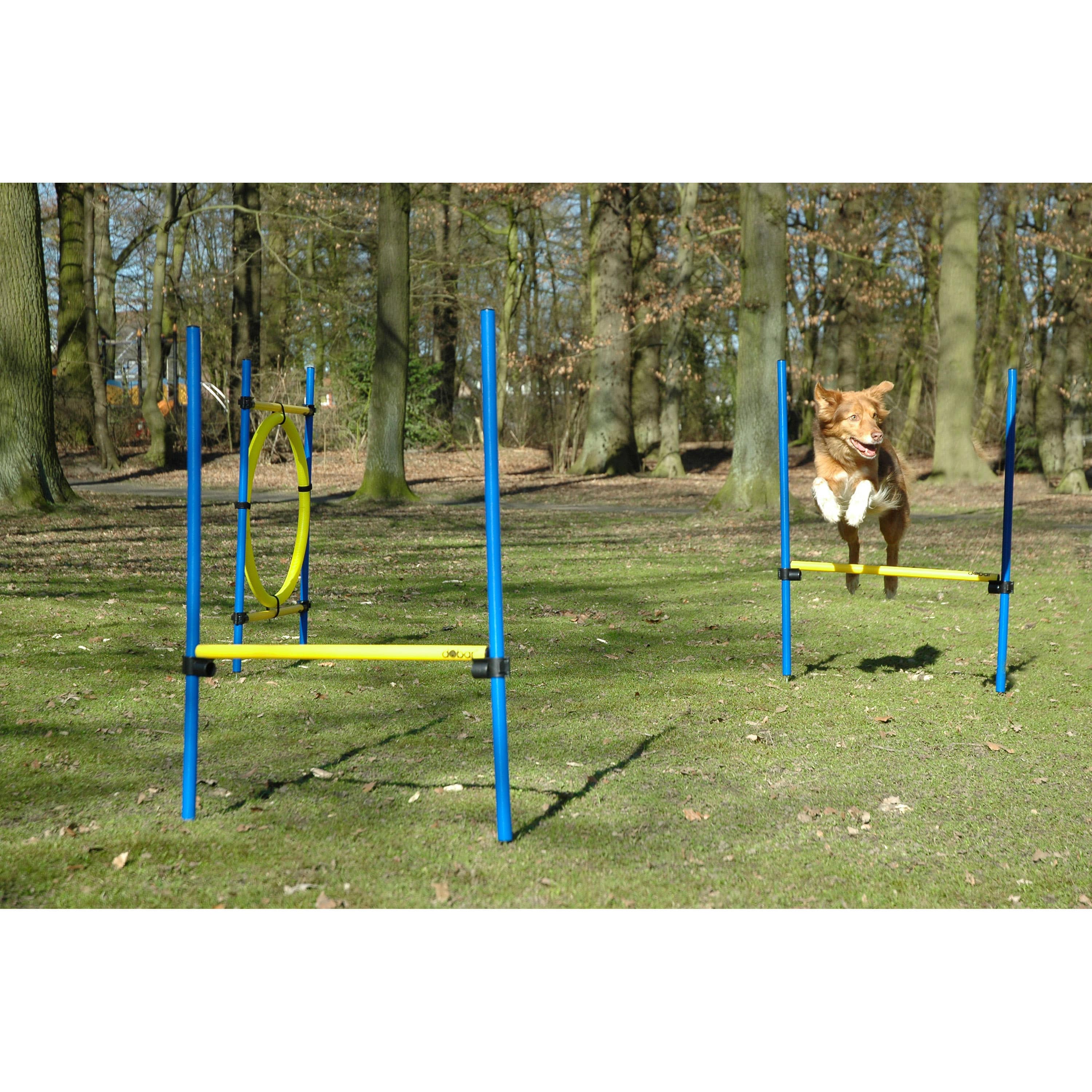 Dobar 3-teiliges Agility Hürden & Sprung-Set Hundesport