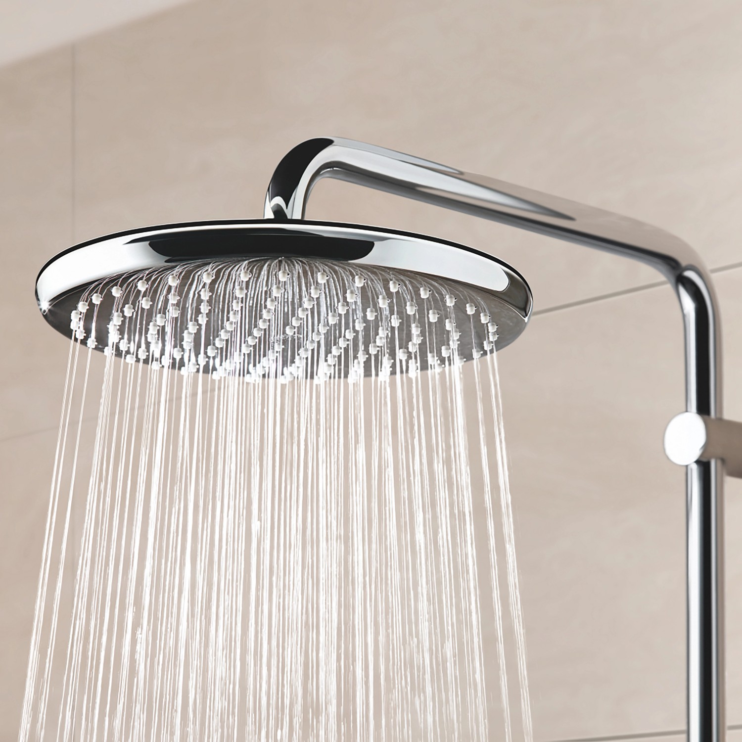 Grohe QuickFix Duschsystem Vitalio Start 250 mit Umstellung Wandmontage