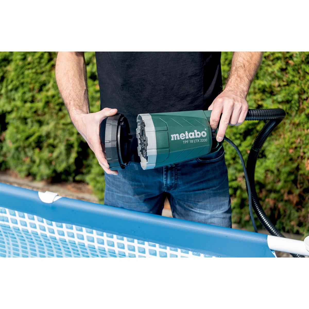 metabo Akku Tauch und Regenfasspumpe TPF 18 LTX 2200 solo ohne Akku und Ladegerät