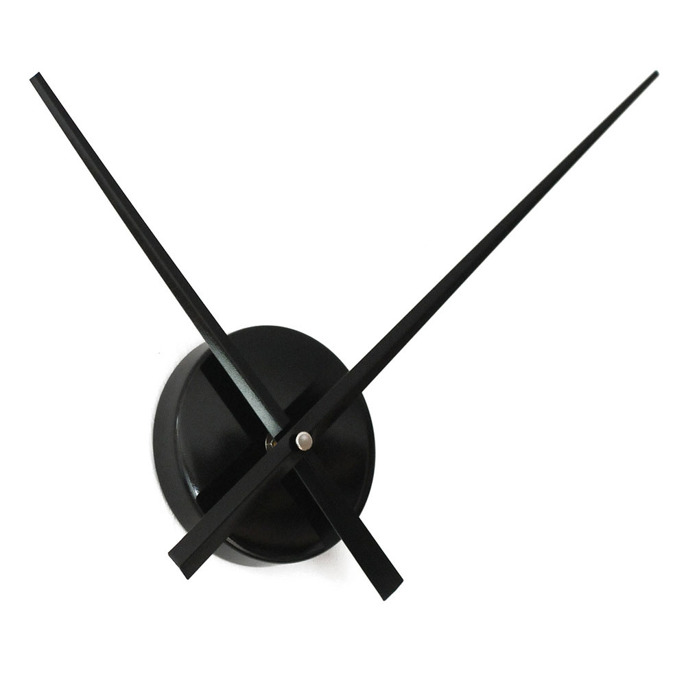 Designer Wanduhr BIG TIME nur Zeiger, ohne Ziffern, Quarzwerk, 50 - 90 cm, Metall