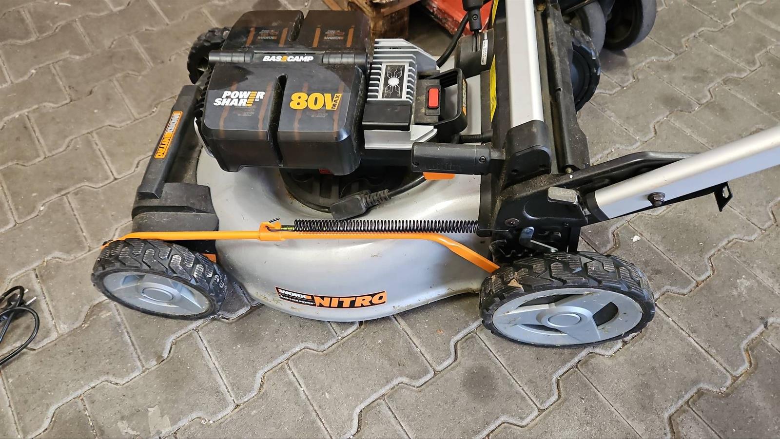 Worx Akku Rasenmäher WG761E 51 cm 80 V