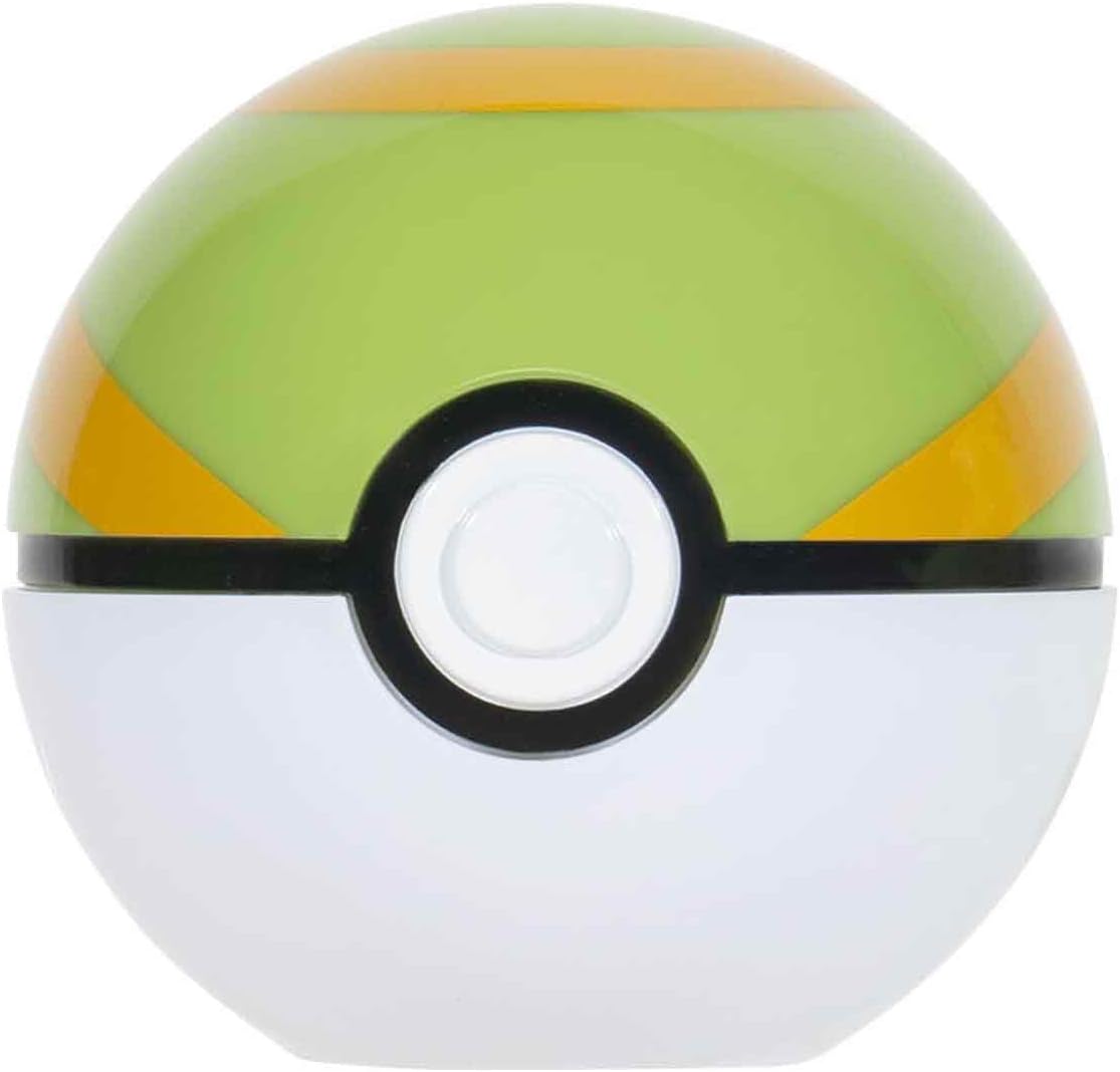 Pokémon Clip'n'Go Poké Ball mit Geckarbor & Nestball - 5 cm Figur