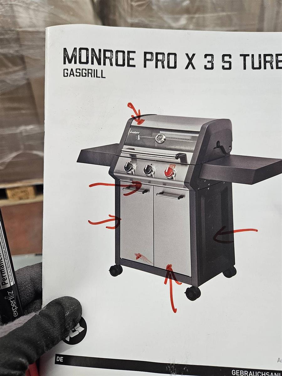 Enders Gasgrill Monroe Pro X 3 S Turbo #E676