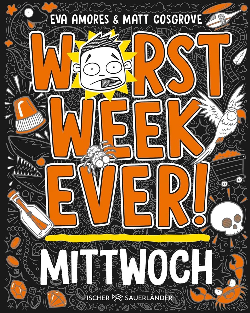 poster, grafik, illustration,  cartoon, orange